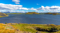 Iceland - Lake Myvatn and its craters